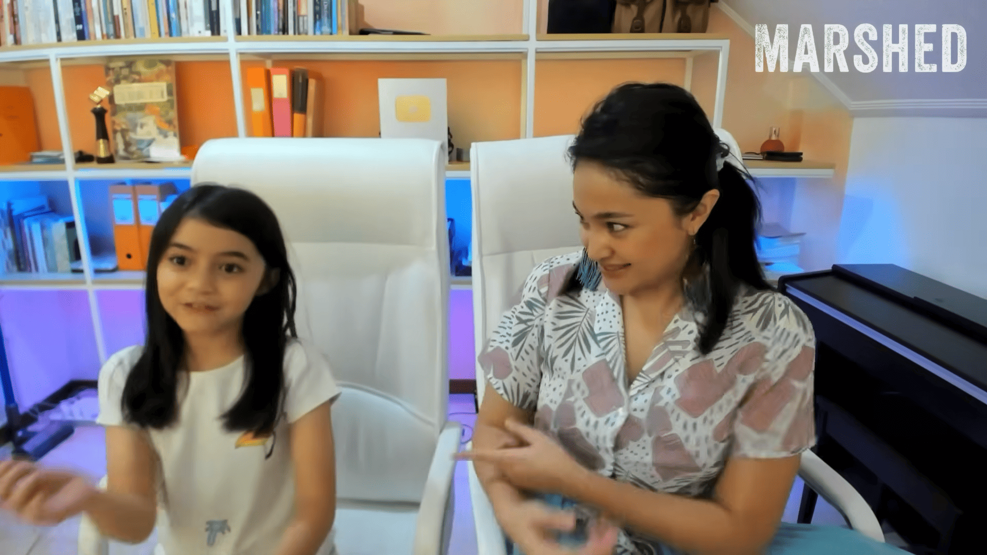Marshanda dan Sienna Ameerah (Youtube)